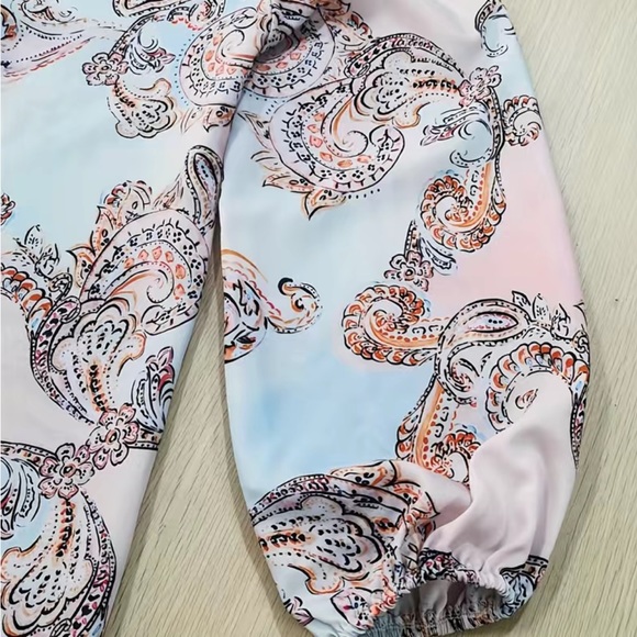 New Balance Paisley Blouse - Multicolor - Picture 4 of 4